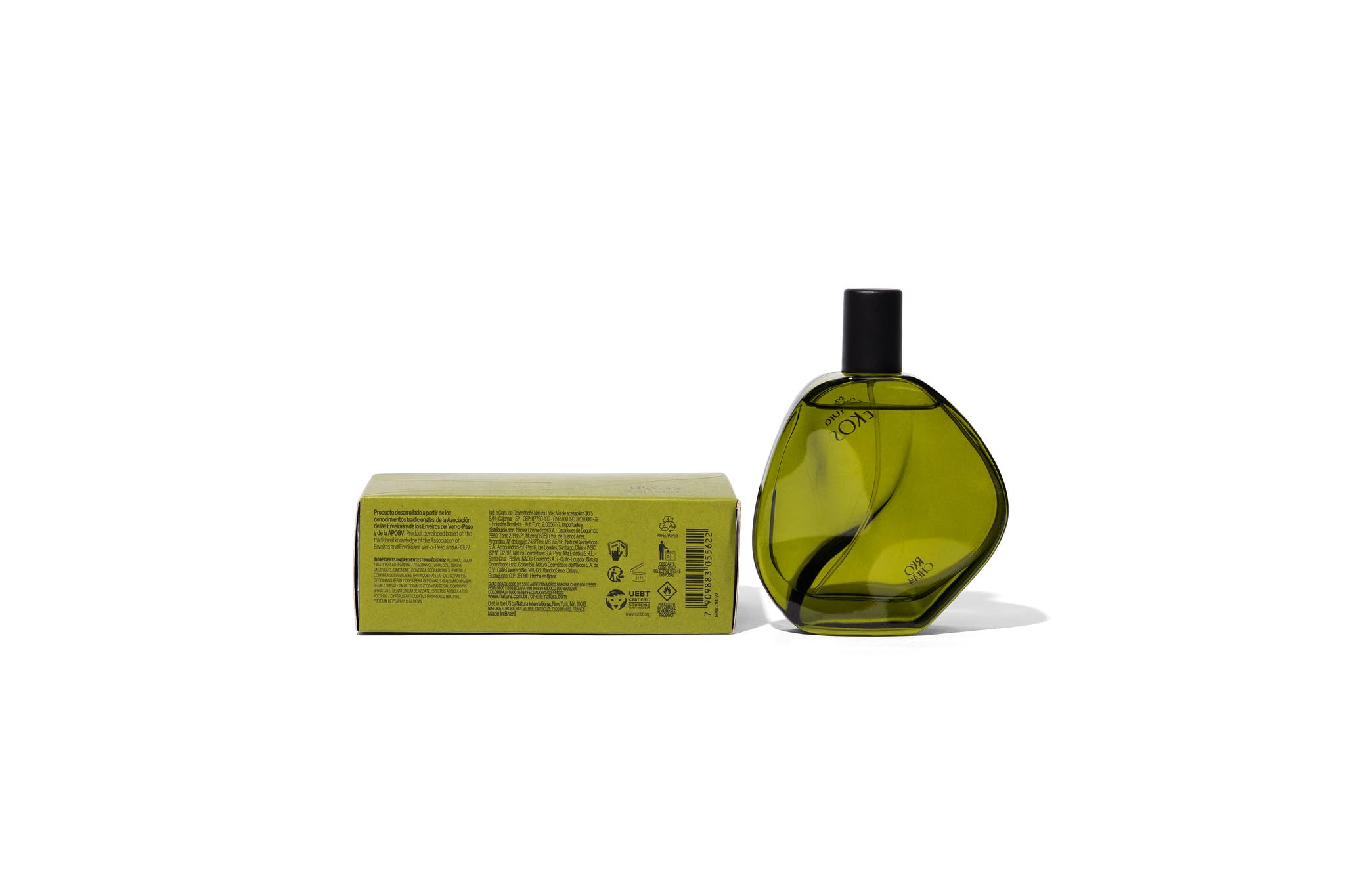 Natura - Ekos Ryo Chuva Eau de Toilette Aquatic Citrus Unisex Fragrance 75ml - Inspired by The Amazonian Rivers - Notes of Mandarin, River & Rain, Jasmine Sambac, Rose, Vetiver & Musk - Image 7